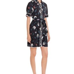 EUC! Kate Spade Deco Bloom Short Sleeve Shirtdress. Size 2.